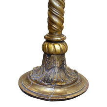 Load image into Gallery viewer, Early 1900s Pair of Wood and Gilt Gesso Side Tables-Gueridons, French