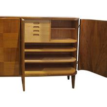 Load image into Gallery viewer, 1930s/40s Art Deco Rare Sideboard with Curved edges by Carl Axel Acking for Bodafors, Swedish