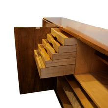 Load image into Gallery viewer, 1930s/40s Art Deco Rare Sideboard with Curved edges by Carl Axel Acking for Bodafors, Swedish