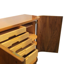 Load image into Gallery viewer, 1930s/40s Art Deco Rare Sideboard with Curved edges by Carl Axel Acking for Bodafors, Swedish