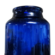 Load image into Gallery viewer, Early 20th Century Large Bristol Blue Glass Floor Vase, English
