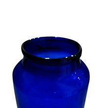 Load image into Gallery viewer, Early 20th Century Large Bristol Blue Glass Floor Vase, English