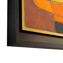 Load image into Gallery viewer, Mid-Century Modern Abstract Oil Painting on Canvas, Scandinavian