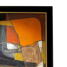 Load image into Gallery viewer, Mid-Century Modern Abstract Oil Painting on Canvas, Scandinavian