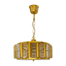 Load image into Gallery viewer, 1960s Pair of Round Ceiling Lights by Carl Fagerlund for Orrefors, Swedish