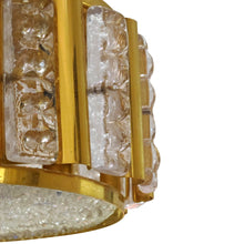 Load image into Gallery viewer, 1960s Pair of Round Ceiling Lights by Carl Fagerlund for Orrefors, Swedish