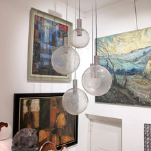 Load image into Gallery viewer, 1960s Five Glass Globes Pendant Ceiling Light by Doria Leuchten, German