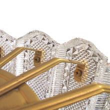 Load image into Gallery viewer, 1960S/70S Large Glass and Brass Pendant Light by Orrefors, Swedish