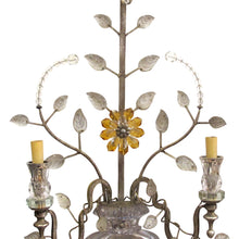Load image into Gallery viewer, 1970s Pair of Silver Gilt Iron Wall Lights by Banci Firenze, Italy