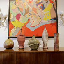 Load image into Gallery viewer, 1970S Set of Five Abstract Ceramic vases by Mario Enke, Germany