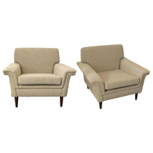 Load image into Gallery viewer, 1970s Danish His and Her’s Set of Armchairs By Johannes Andersen