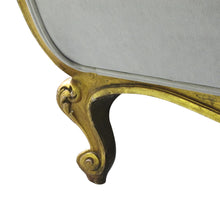 Load image into Gallery viewer, Late 19th Century French Large Gilt Frame Sofa Newly Upholstered