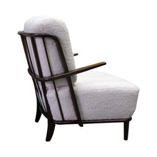 Load image into Gallery viewer, Pair of 1940s German Armchairs with an Oak Frame Newly Upholstered