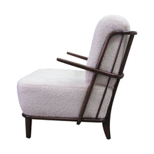 Load image into Gallery viewer, Pair of 1940s German Armchairs with an Oak Frame Newly Upholstered