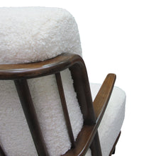 Load image into Gallery viewer, Pair of 1940s German Armchairs with an Oak Frame Newly Upholstered