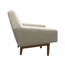 Load image into Gallery viewer, Mid-Century Structural pair of Armchairs Newly Upholstered, Swedish