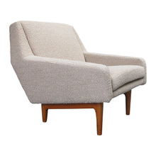 Load image into Gallery viewer, Mid-Century Structural pair of Armchairs Newly Upholstered, Swedish