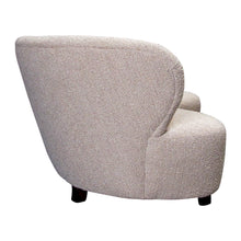 Load image into Gallery viewer, 1940s Danish Large Curved Sofa with Buttoned Backrest Newly Upholstered