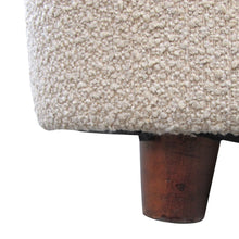 Load image into Gallery viewer, 1940s Danish Large Curved Sofa with Buttoned Backrest Newly Upholstered