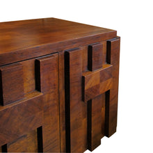 Load image into Gallery viewer, 1960s Pair of “Brutalist” Walnut Staccato Paul Evan Bedside/End Tables by Lane, American