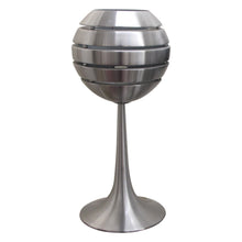 Load image into Gallery viewer, 1990s Pair of Large Aluminium Manhattan Table Lamps, Danish
