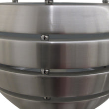 Load image into Gallery viewer, 1990s Pair of Large Aluminium Manhattan Table Lamps, Danish