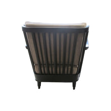 Load image into Gallery viewer, A pair of 1940's Swedish armchairs with ebonised frame