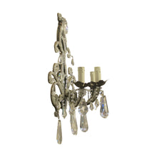 Load image into Gallery viewer, Early 20th century pair of mirrored wall lights, French