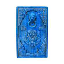 Load image into Gallery viewer, Pair of blue ceramic table lamps