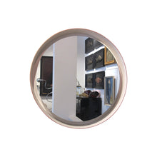 Load image into Gallery viewer, Round backlit mordernist mirror, 1960's