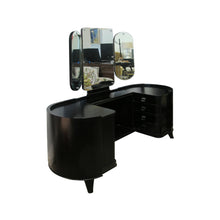 Load image into Gallery viewer, A 1940's Danish dressing table with its triptych mirror