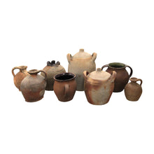 Load image into Gallery viewer, A set of 8 terracotta vessels, French 19th and 20th Century