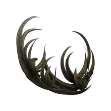 Load image into Gallery viewer, A brutalist brass wall art sculpture in the style of Curtis Jeres