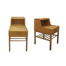 Load image into Gallery viewer, A pair of 1960's Swedish bedside tables