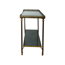 Load image into Gallery viewer, Pair of brass side table attributed to Maison Bagues, mid century French