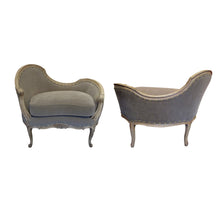 Load image into Gallery viewer, Pair of elegant French stools, early 20th century