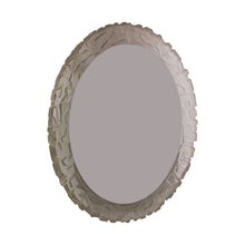 Load image into Gallery viewer, 1960s German Balschbach pair of illuminated oval backlit Lucite wall mirror