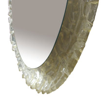 Load image into Gallery viewer, 1960s German Balschbach pair of illuminated oval backlit Lucite wall mirror