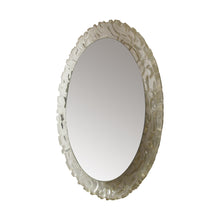 Load image into Gallery viewer, 1960s German Balschbach pair of illuminated oval backlit Lucite wall mirror