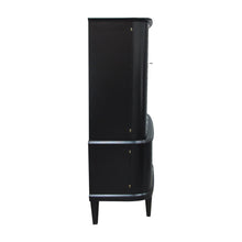 Load image into Gallery viewer, 1940S Swedish Ebonised Tall Cabinet in the Style of Designer Axel Larsson