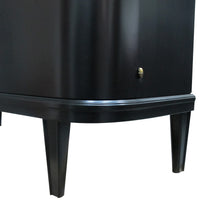 Load image into Gallery viewer, 1940s Danish ebonised tall cabinet in the style of designer Alex Larsson