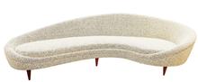 Load image into Gallery viewer, Federico Munari Style Curved Lounge Sofa Italy 1955 - New Upholstery
