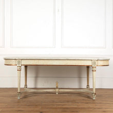 Load image into Gallery viewer, Late 19th Century French Marble Topped Dining Table