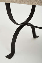 Load image into Gallery viewer, Wrought Iron Long Stool