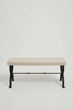 Load image into Gallery viewer, Wrought Iron Long Stool