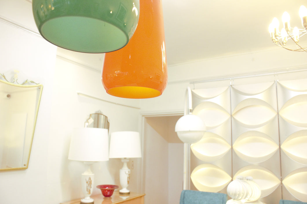 Murano Glass Tricolore Pendant Light