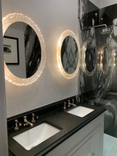 Load image into Gallery viewer, 1970s Illuminated Oval Erco Lucite Wall Mirror. 3 available.