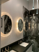 Load image into Gallery viewer, 1970s Illuminated Oval Erco Lucite Wall Mirror. 3 available.