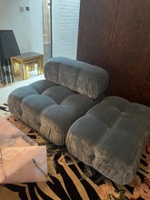 Load image into Gallery viewer, Pair of 1970s Mario Bellini Camaleonda Modular Chairs & Ottoman