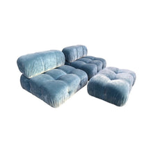 Load image into Gallery viewer, Pair of 1970s Mario Bellini Camaleonda Modular Chairs & Ottoman